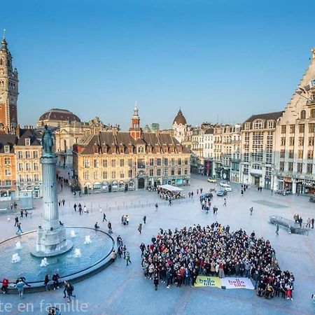 Hyper Centre Lille Appt. 6 Personnes Confortable Pour Famille Ou Amis Bagian luar foto